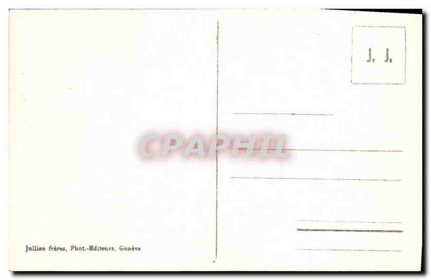 CPA Chamonix les Grands Charmoz  — Verso