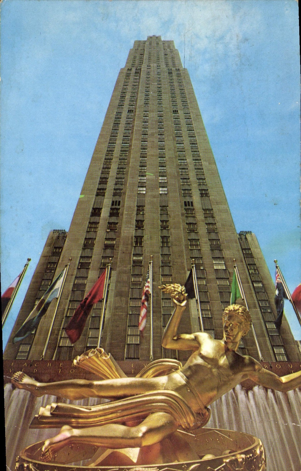 CPM RCA Building New York Citi the highest building in Rochefeller 