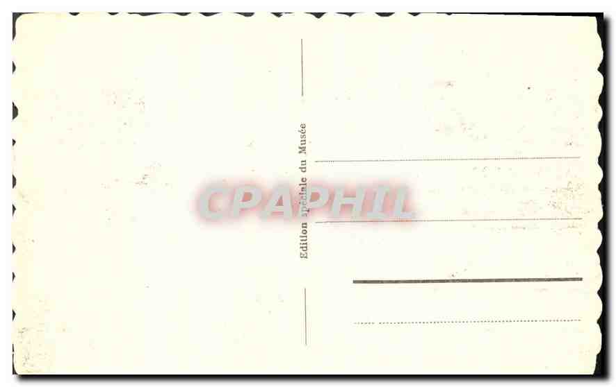 CPA Ruines Romaines de Timgad les Latrines Publiques  — Verso