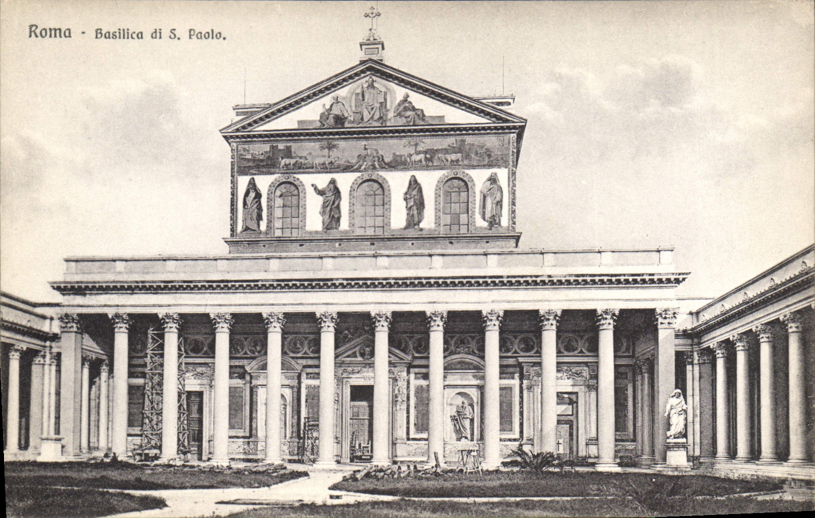 CPA Roma Basilicq di S Paolo 