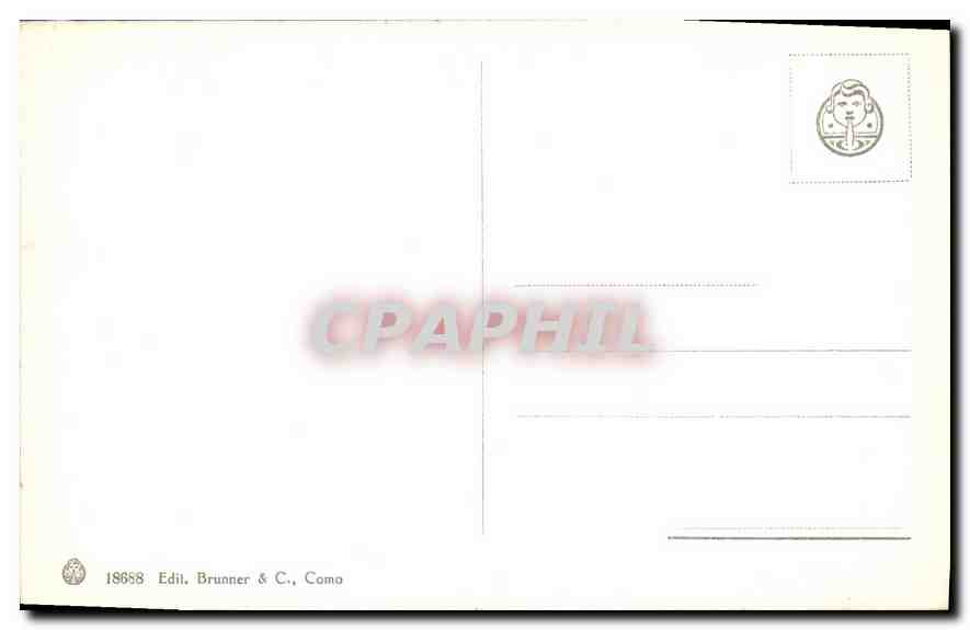 CPA Roma Basilicq di S Paolo  — Rückseite