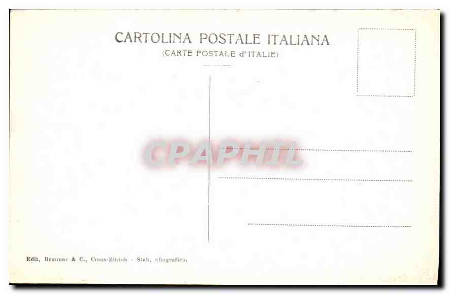 CPA Roma Altare Maggiore della chiesa di S Cecilia  — Rückseite