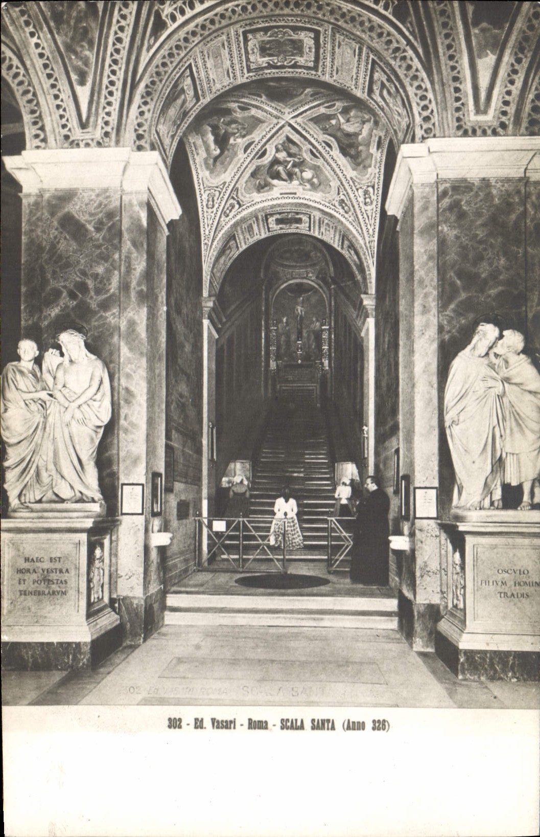 CPA Roma Scala Santa Anne 326 