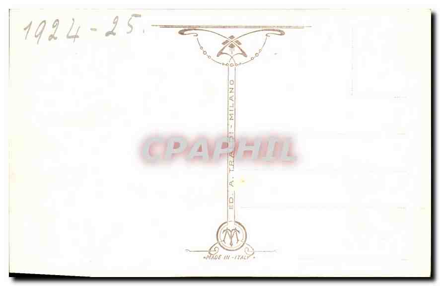 CPA Roma Venere Gnifia di Prassiteie Museo Vaticano  — Verso