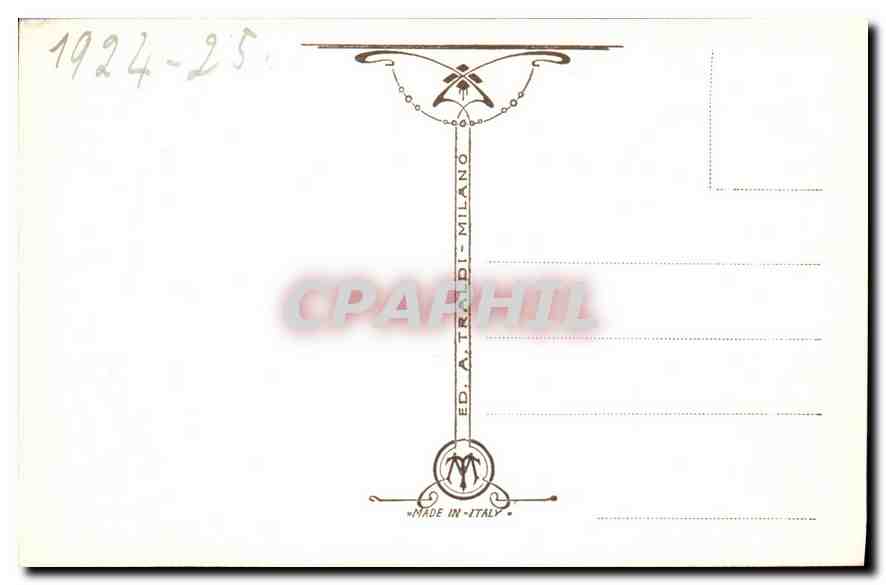 CPA Roma Antinoo del Belvedere Museo Vaticano  — Verso