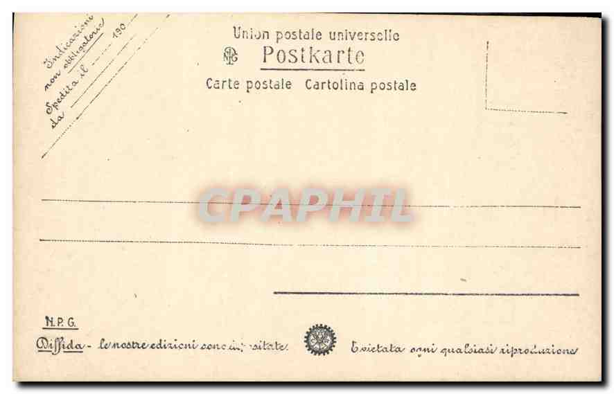 CPA Roma Raffaello la Poesla  — Verso