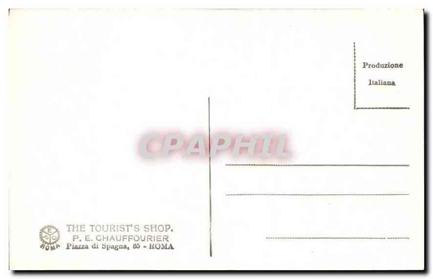 CPA Gal Lorsini Una Yecchia Peeter der  — Verso