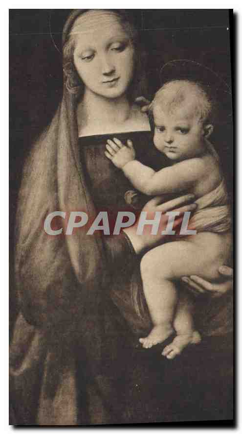 CPA Firenze R Galleria Pitto la Madonna detta del Granduca 