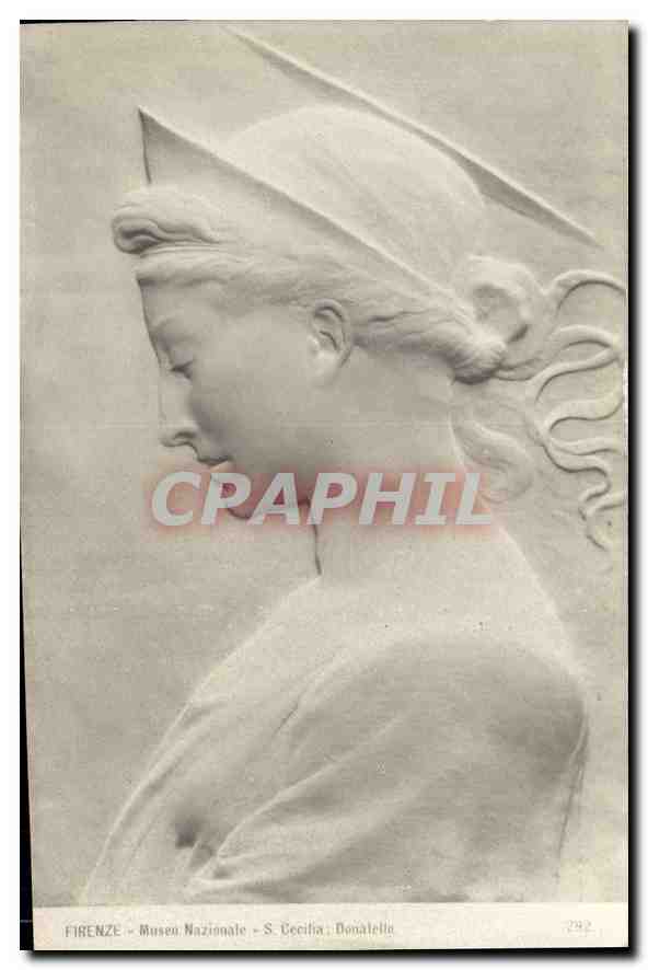 CPA Firenze Museo Nazionale S Cecilia Donatelle 