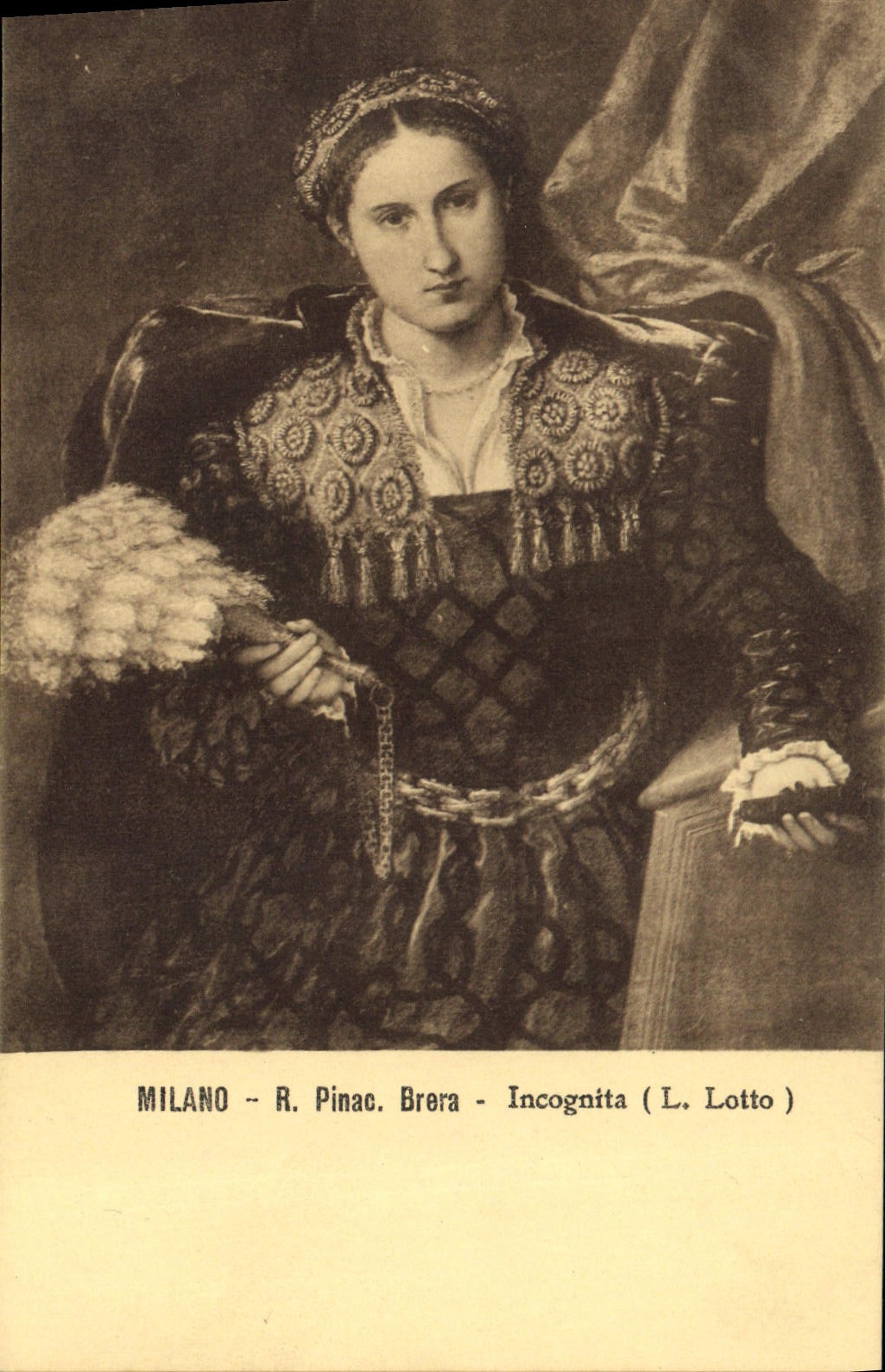 CPA Milano R Pinac Brera L Lotto 