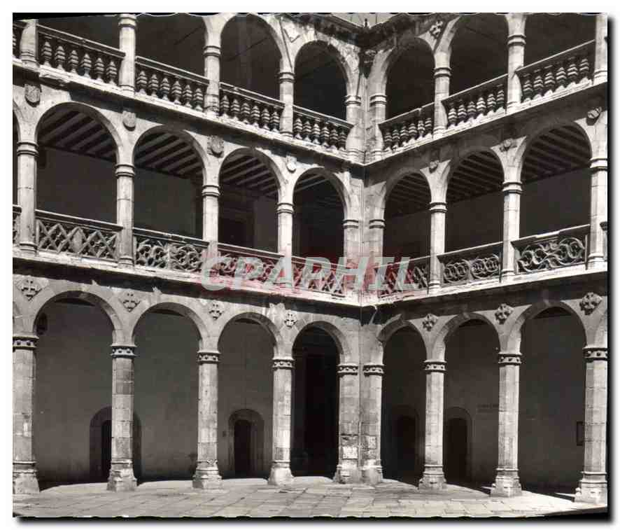 CPA Valladolid College de Sainte Croix Cour 