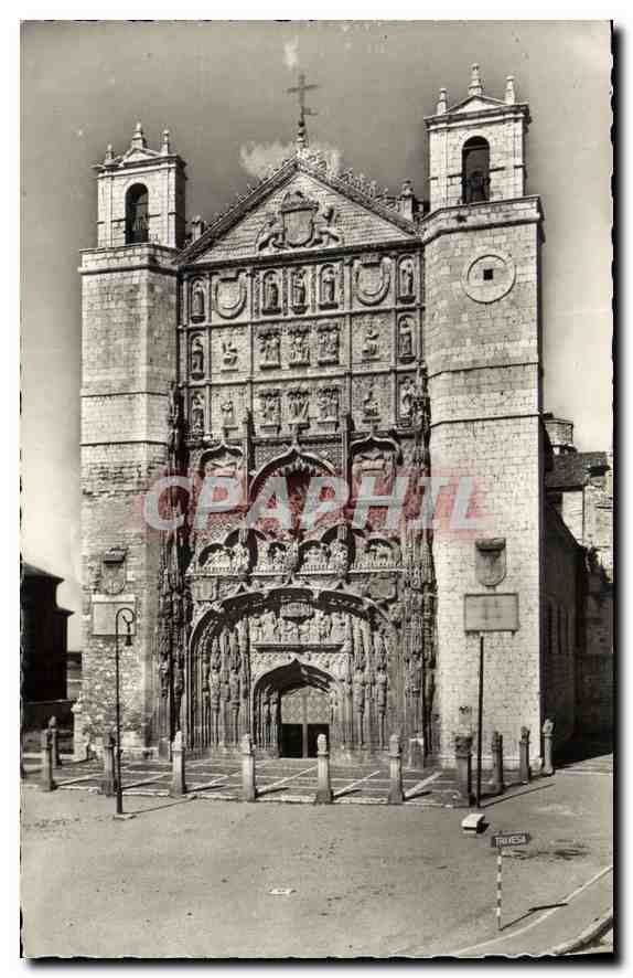 CPA Valladolid Eglise de St Paul facade 