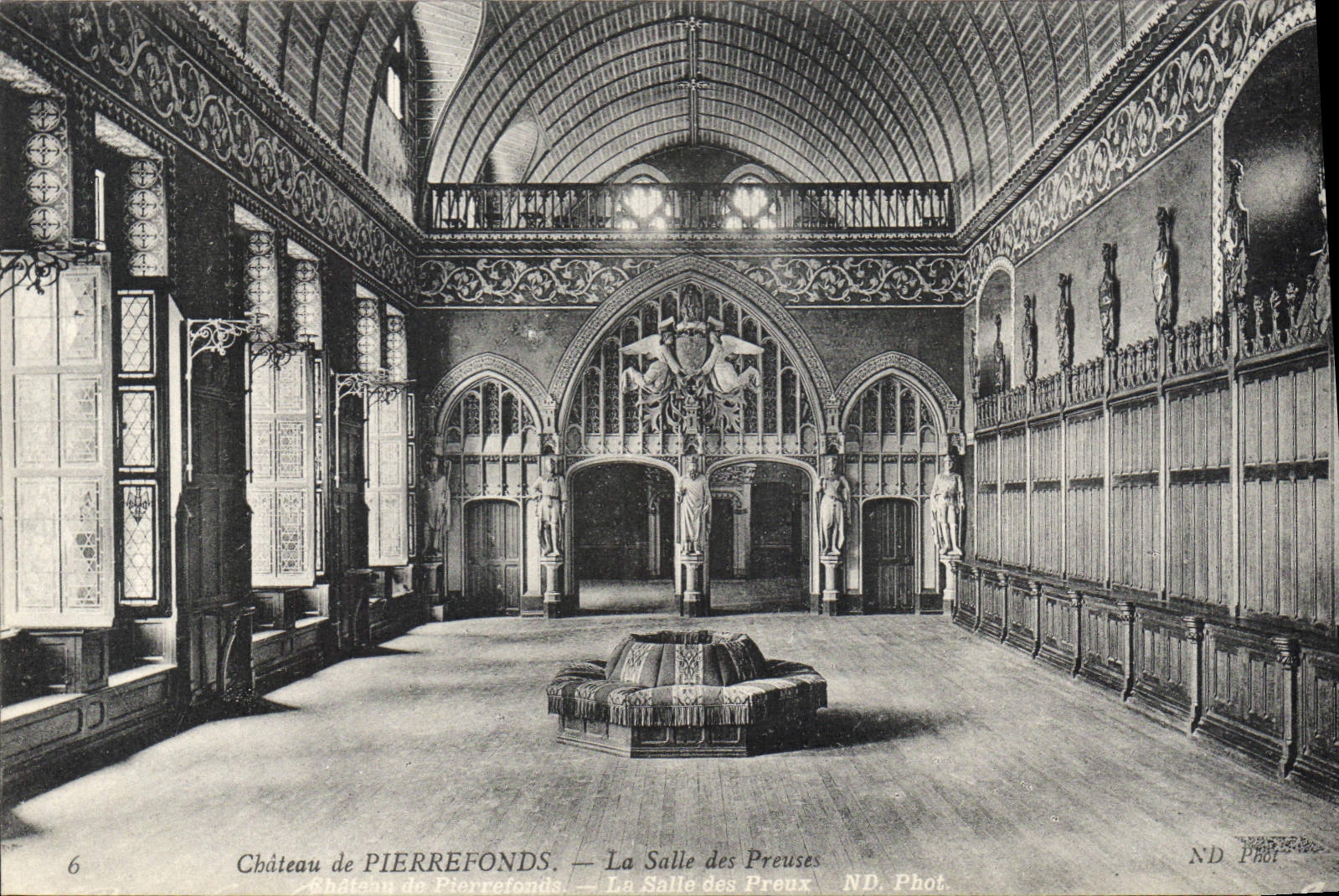 CPA Chateau de Pierrefonds la Salle des Preuses 