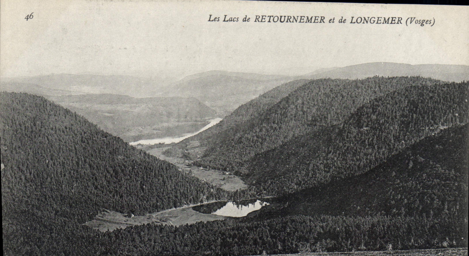 CPA Les Lacs de Retournemer et de Longemer Vosges 