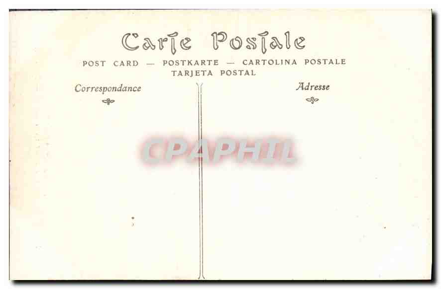 Porte de l'Hôtel du Grand Cerf — XVIIe siècle — ND Phot. — Rückseite