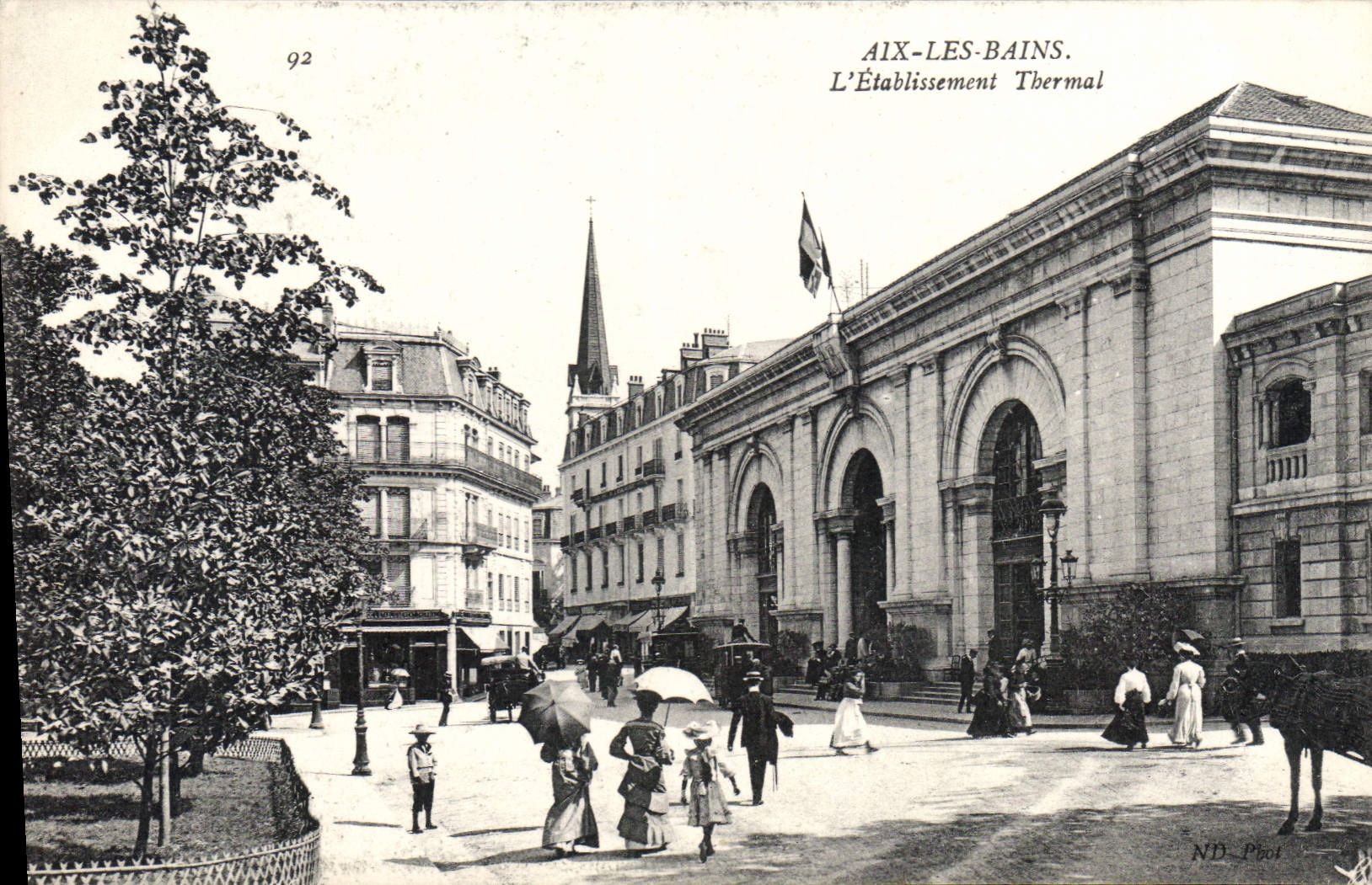 CPA Aix les Bains l'Etablissement Thermal 