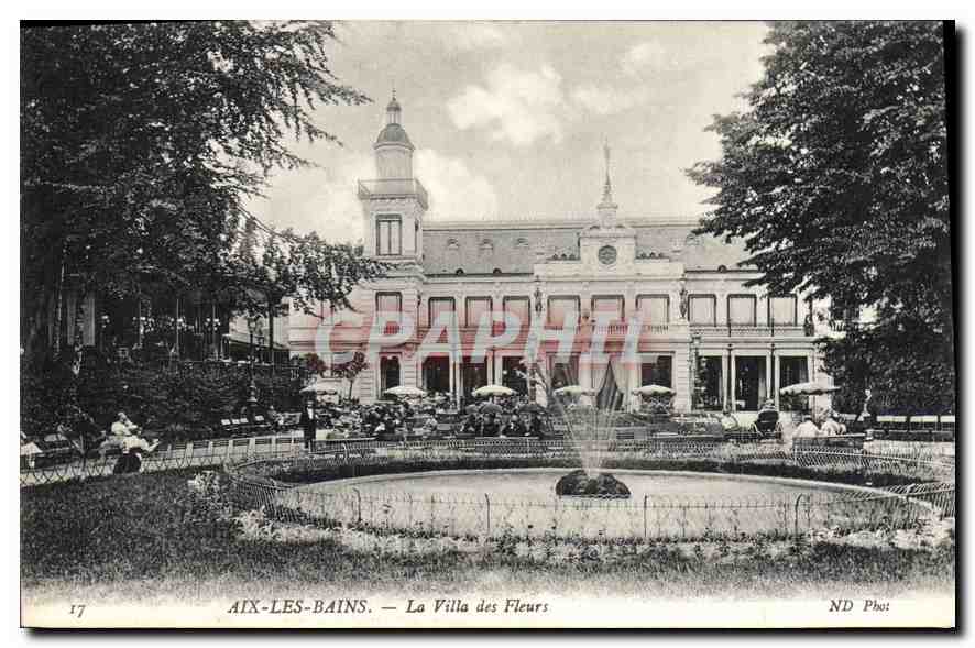 CPA Aix les Bains la Villa des Fleurs 