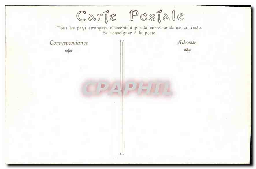 CPA Aix les Bains la Villa des Fleurs  — Rückseite