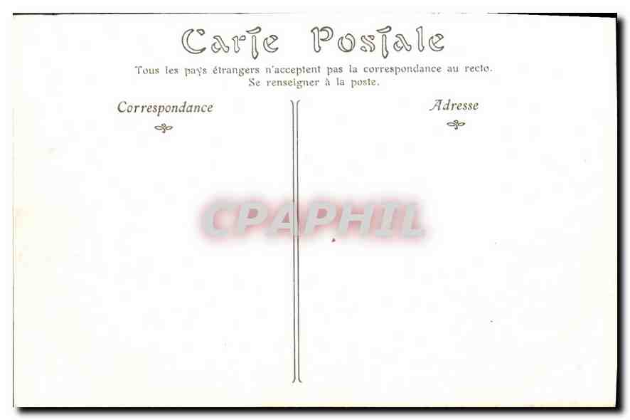 CPA Aix les Bains le Casino  — Verso