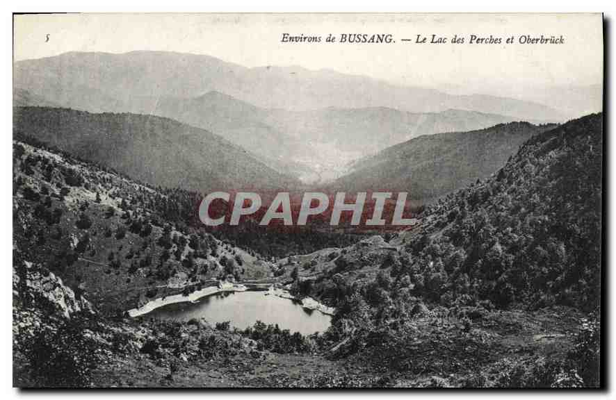 CPA Environs de Bussang le Lac des Perches et Oberbruck 
