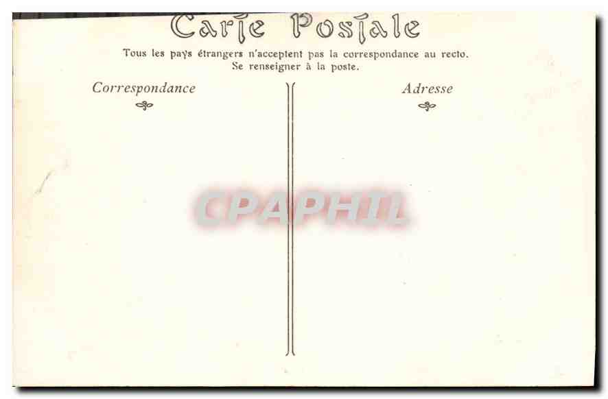 CPA Bussang vue prise du Pont du Schenat  — Rückseite