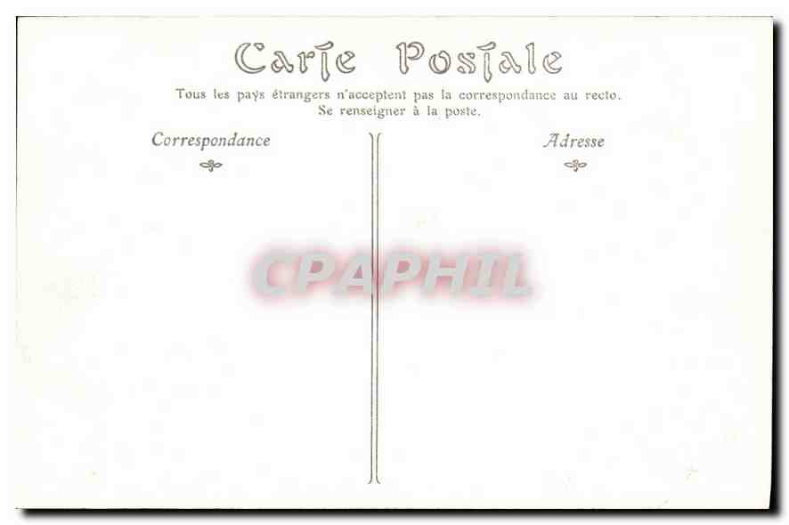 CPA Bussang le Drumont et la Route de Wisserling  — Rückseite