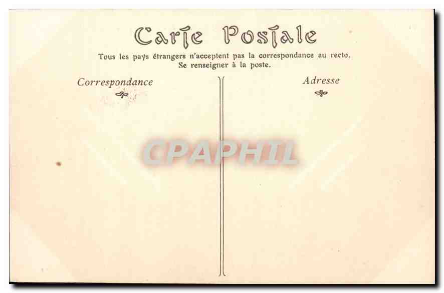 CPA Bussang vue generale prise de la Tete du Chara  — Rückseite