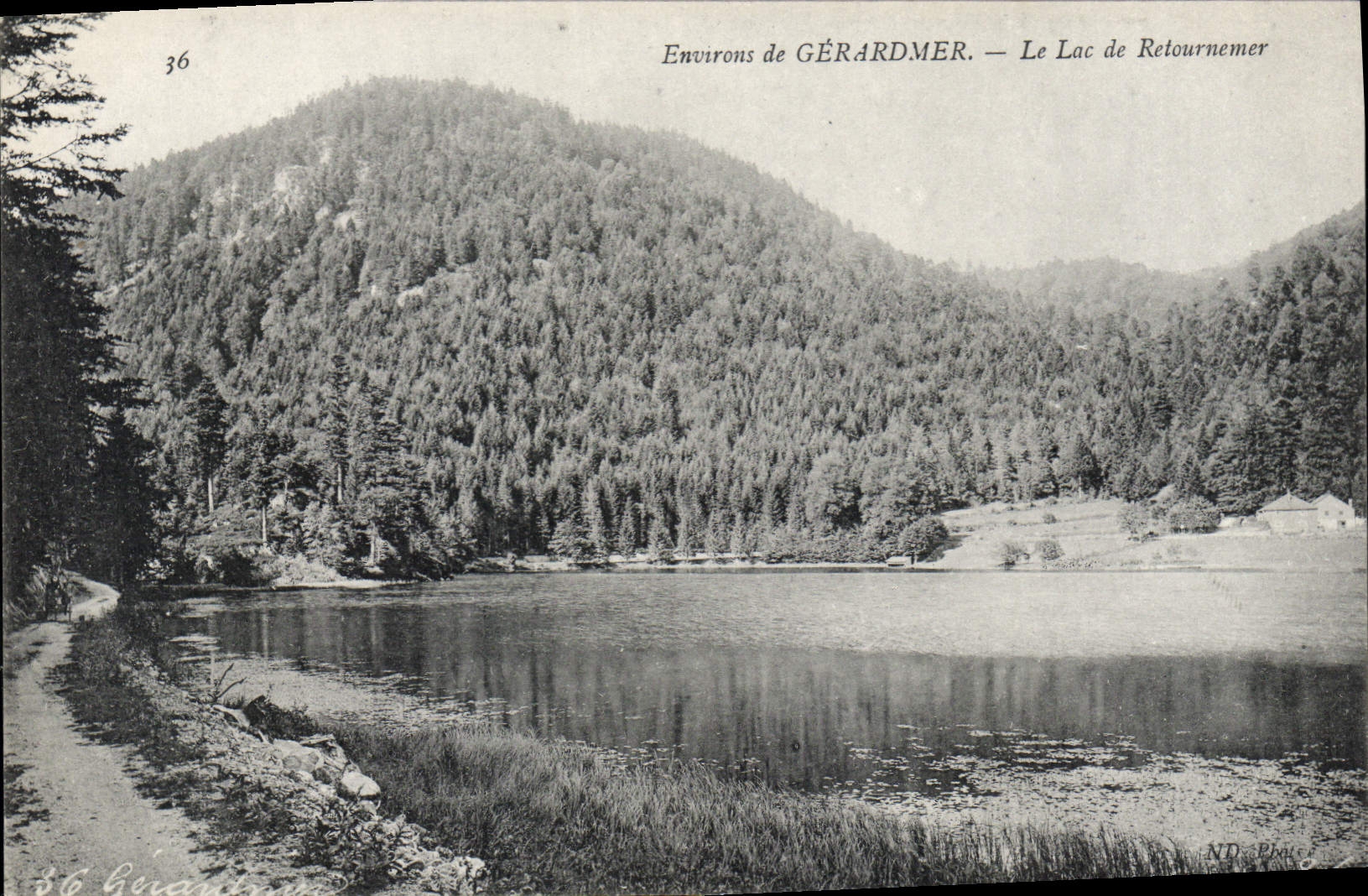 Environ de GÉRARDMER — Le Lac de Retournemer — ND Photo