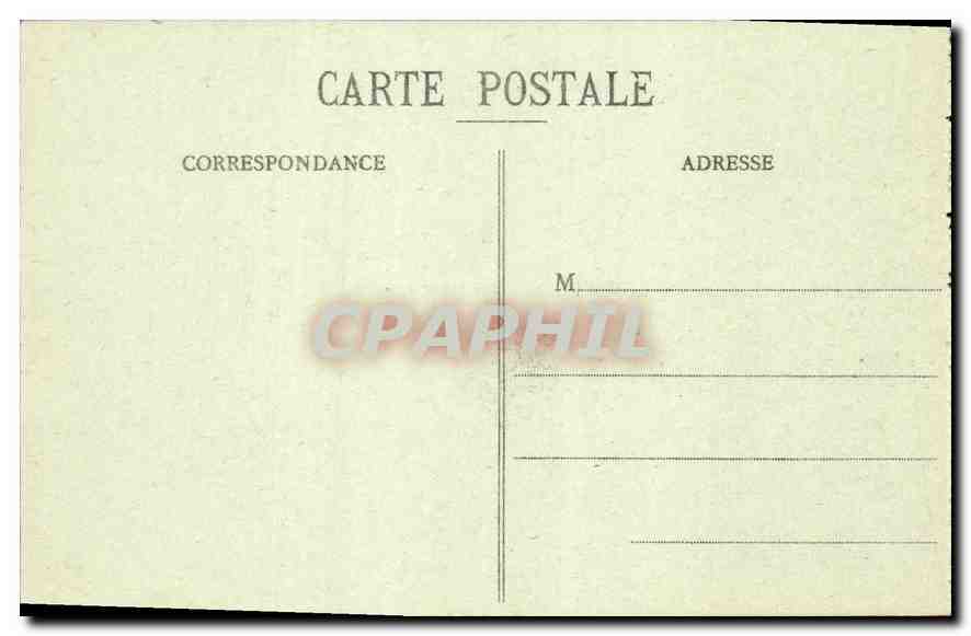 Die Alpen — Auf dem Plateau von Paris — Kette der Meije — V. Fournier, Verleger, Gap — Rückseite