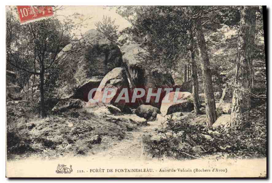 Forêt de Fontainebleau — Anitre de Vulcain (Rochers d'Avon) — n°112