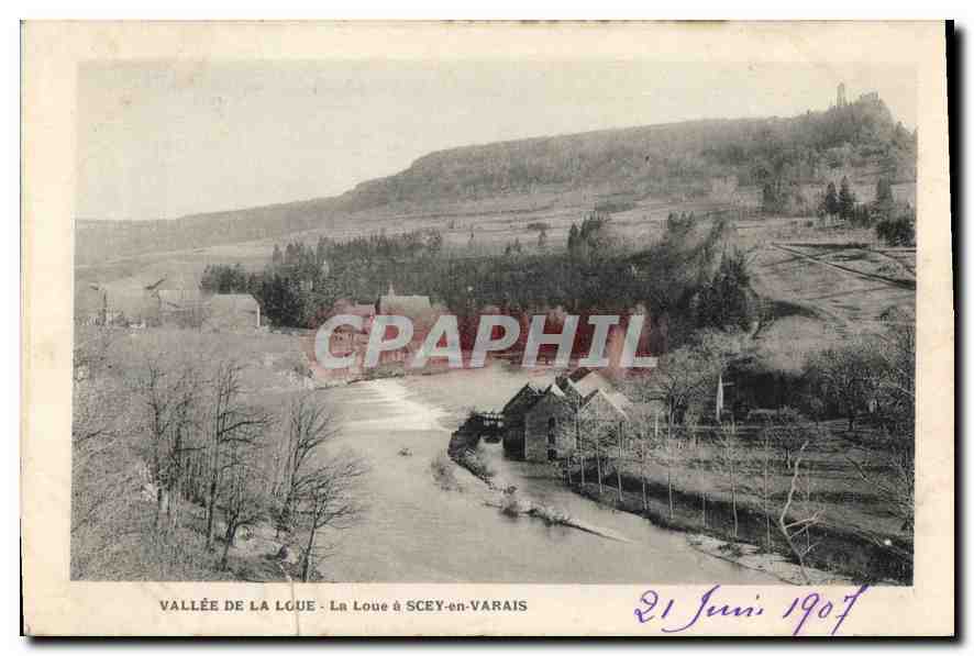 CPA Vallee de la Loue la Loue a Scey en Varais 