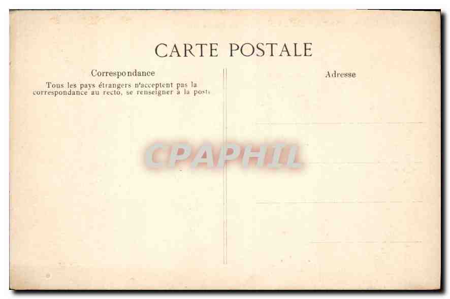 CPA Foret de Fontainebleau Croix Franchart  — Rückseite