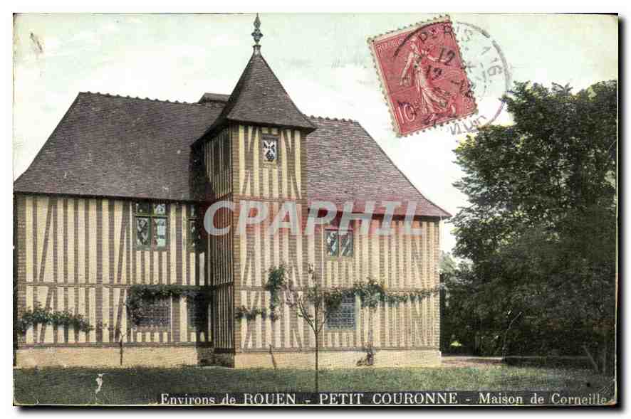 CPA Environs de Rouen Petit Couronne Maison de Corneille 