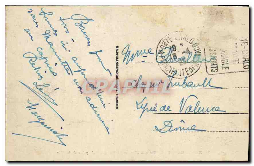 CPA Mont Carlo le Tir aux Pigeons et vue generale prise de la Mer  — Verso