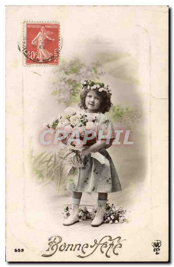 CPA Bonne Fete Enfant