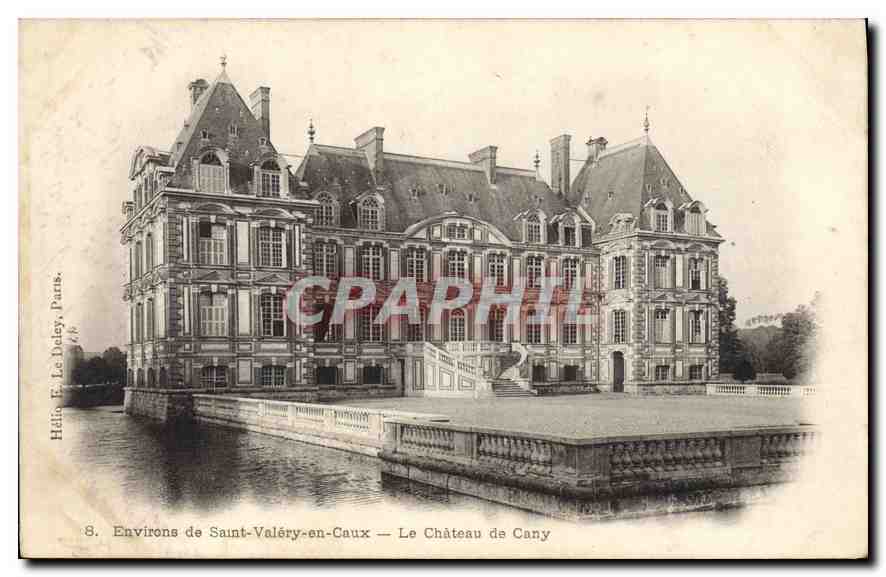 CPA Environs de Saint Valery en Caux Le Chateau de Cany 