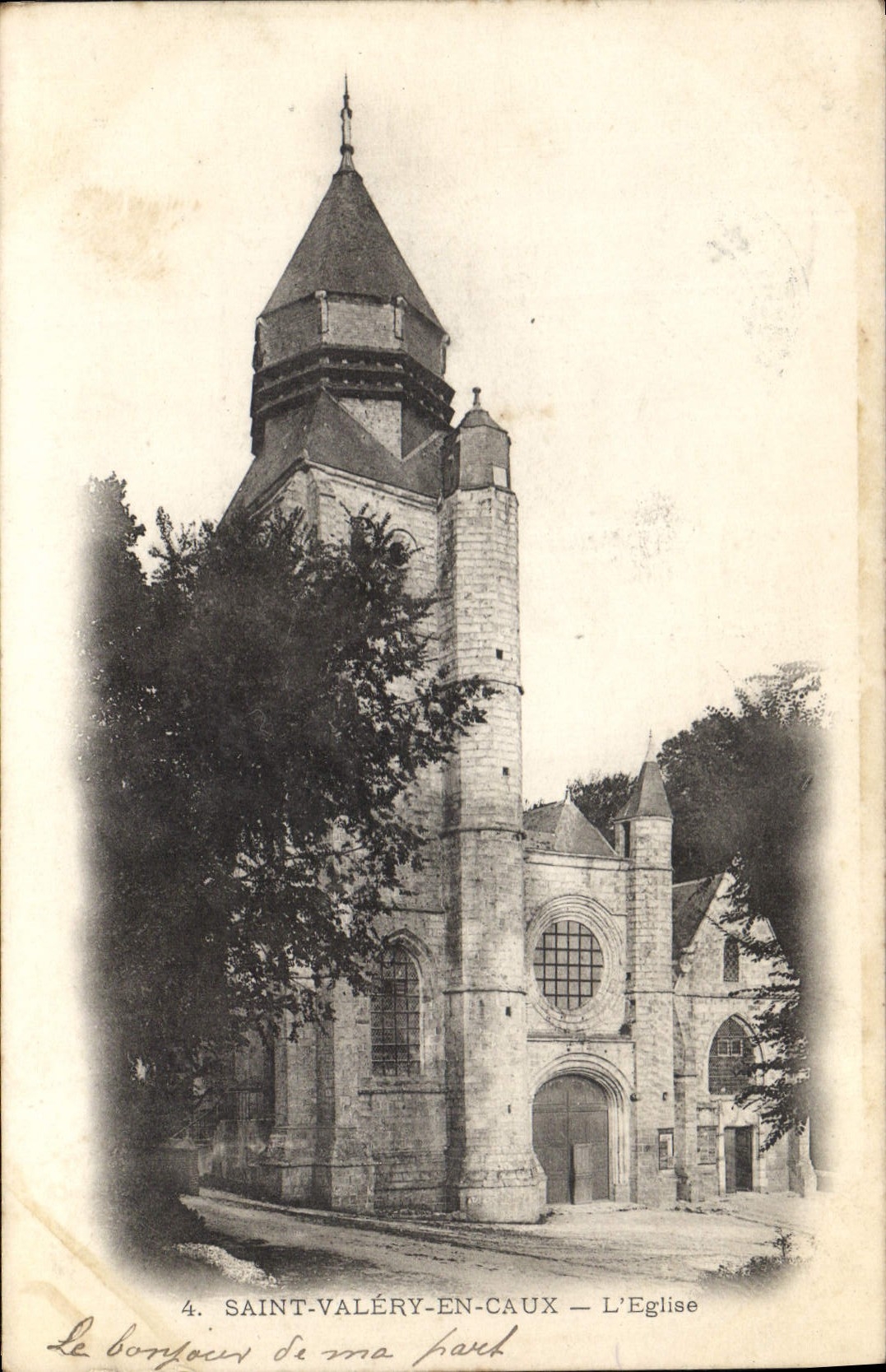 CPA Saint Valery en Caux L'Eglise 