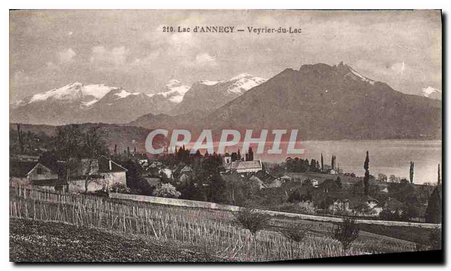 Lake Annecy — Veyrier-du-Lac — anonymous publisher, no. 219