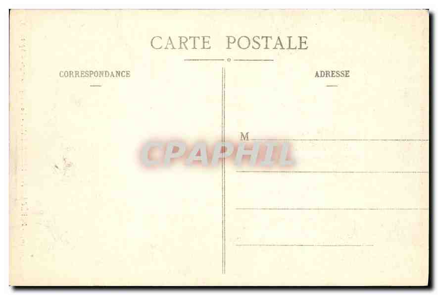 Wald von Fontainebleau — Le Sully (Gorges d'Apremont) — unbekannter Verlag, Nr. 104 — Rückseite