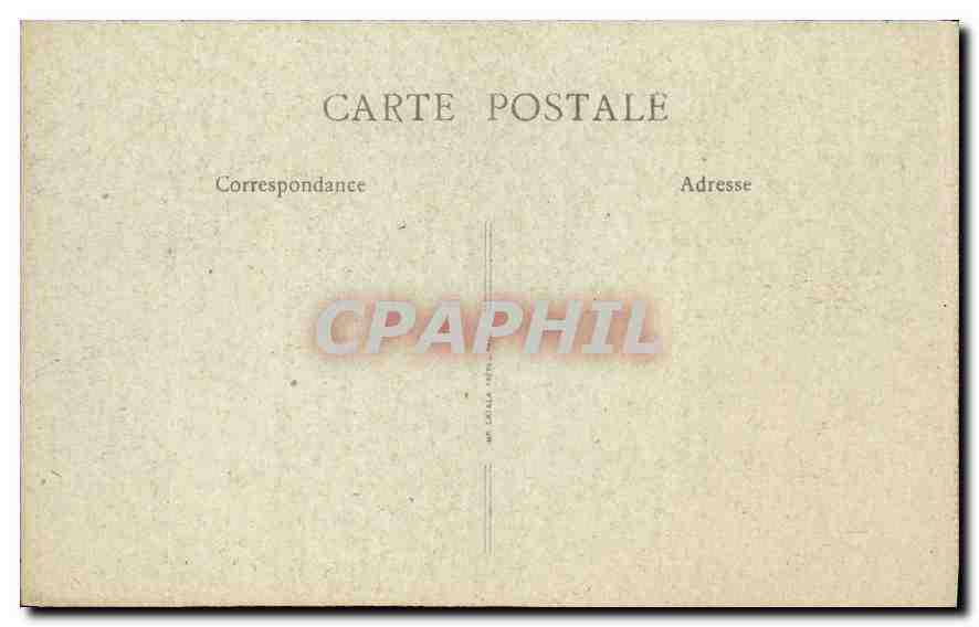CPA La Savoie Chambery Casernes et vue generale  — Rückseite