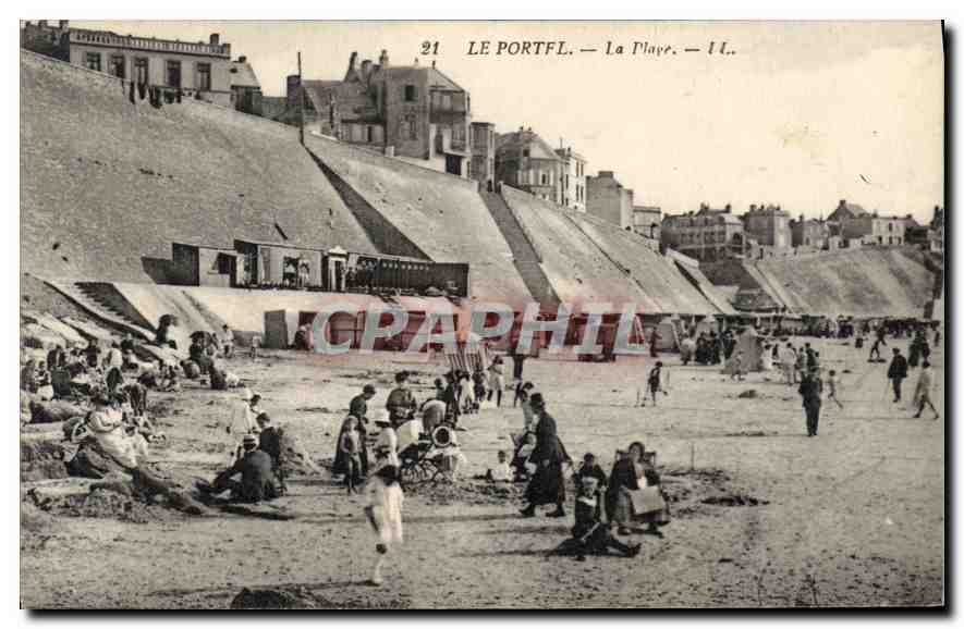 CPA Le Portel la Plage 