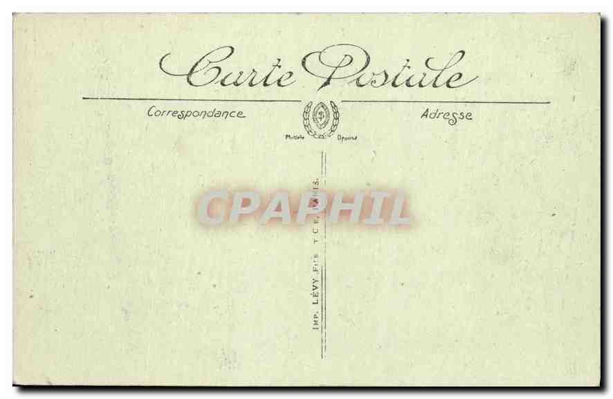 CPA Le Portel la Plage  — Rückseite
