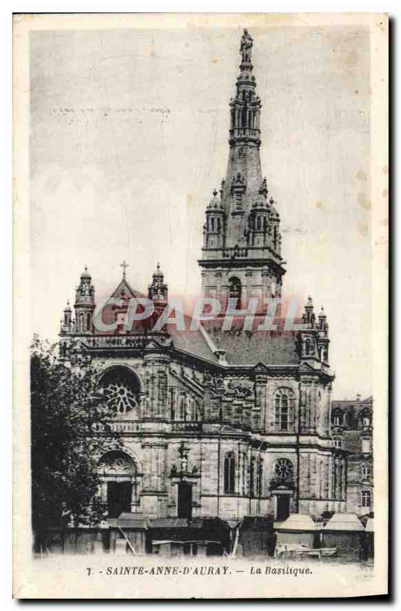 CPA Sainte Anne d'Auray la Basilique 