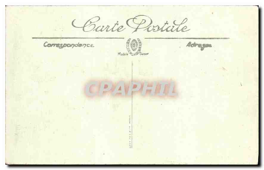 CPA Epernay la place Thiers et la Gare  — Rückseite