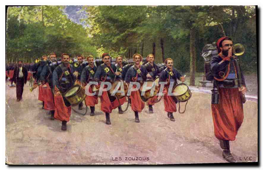 Les Zouzous — Parade militaire — LVC
