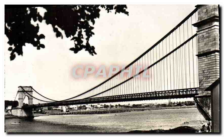 CPA Lorient le Pont suspendu de Kerentrech 