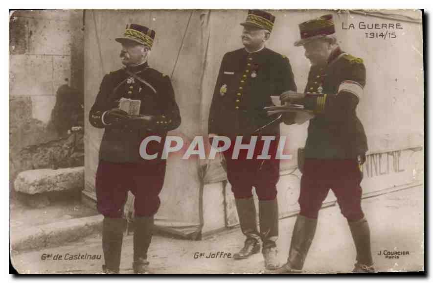 CPA La Guerre 1914 15 Gst de Casteinau Gst Joffre 