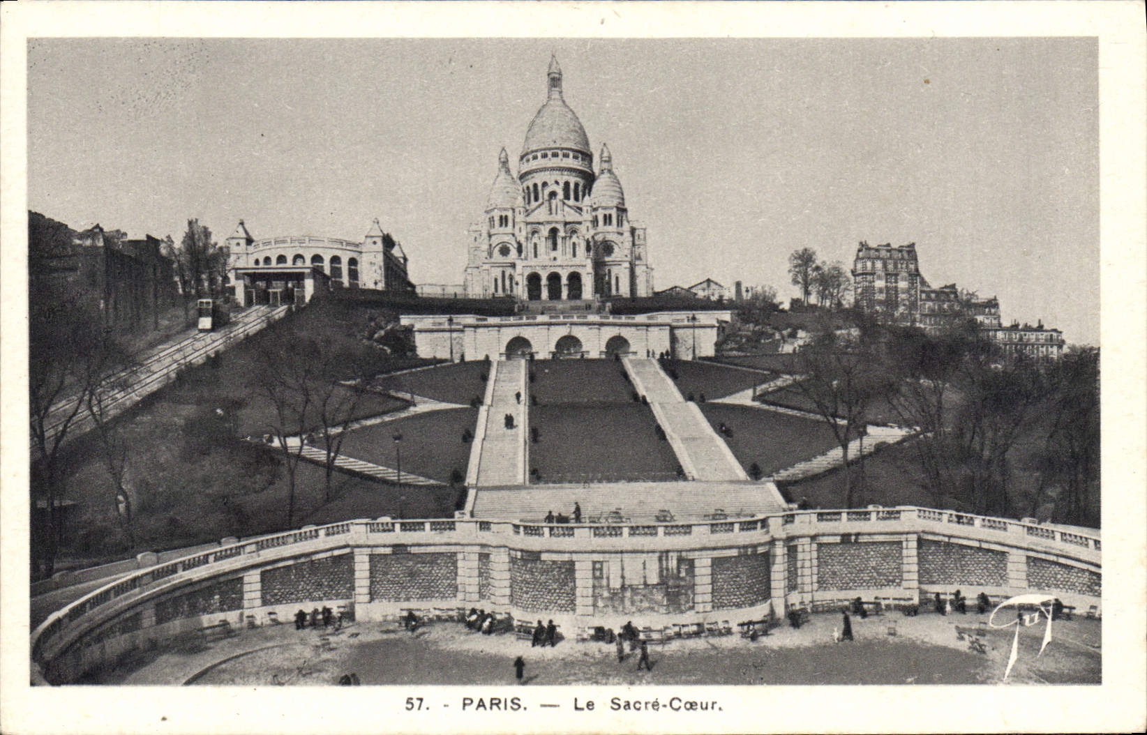 CPA Paris Le Sacre Coeur 