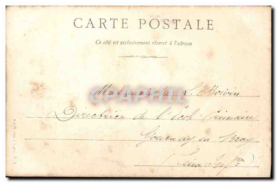 CPA Gouffre de Padirac Raphael Gasperi del  — Rückseite