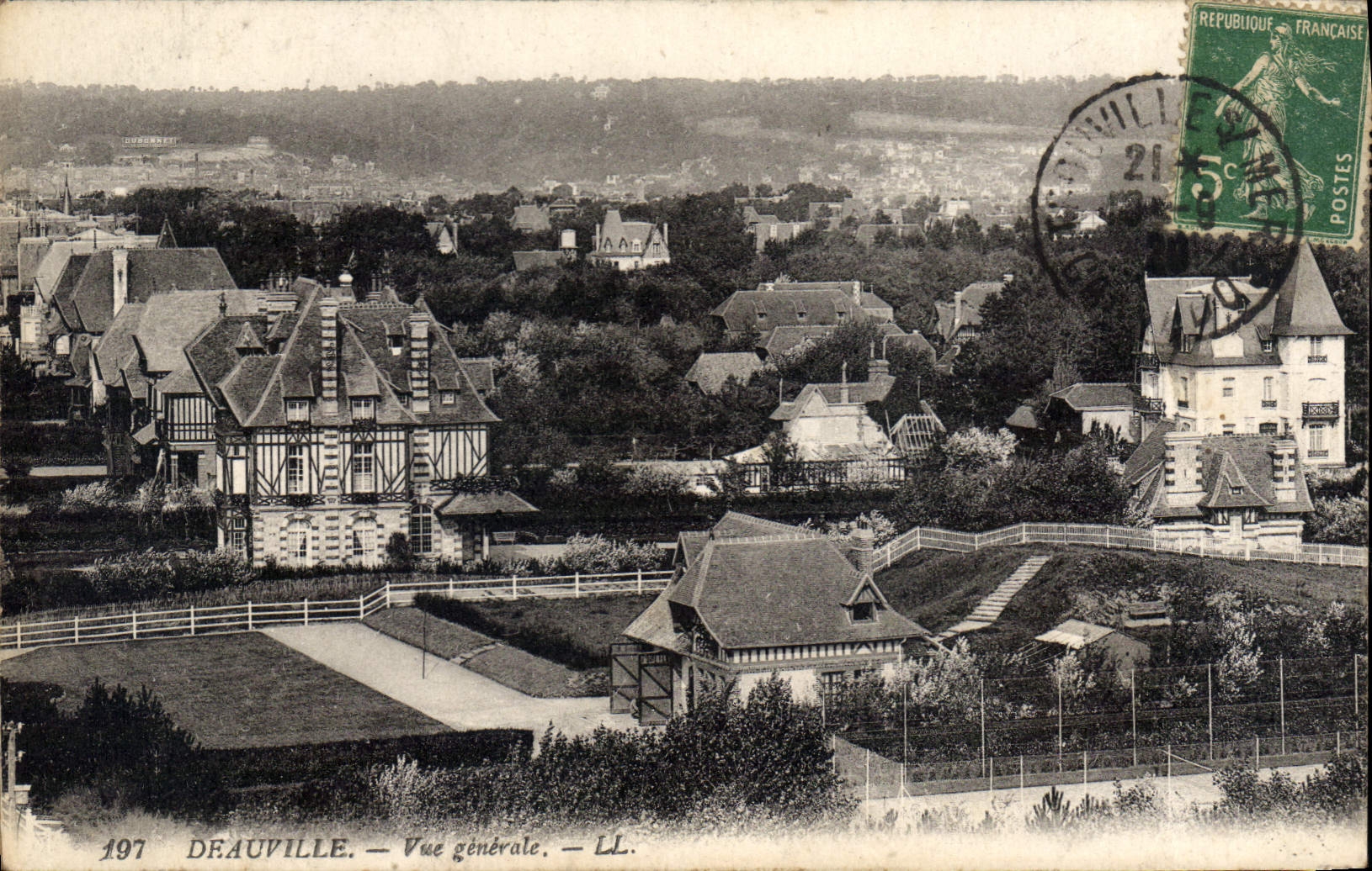 Deauville — Vue générale — LL. — 197